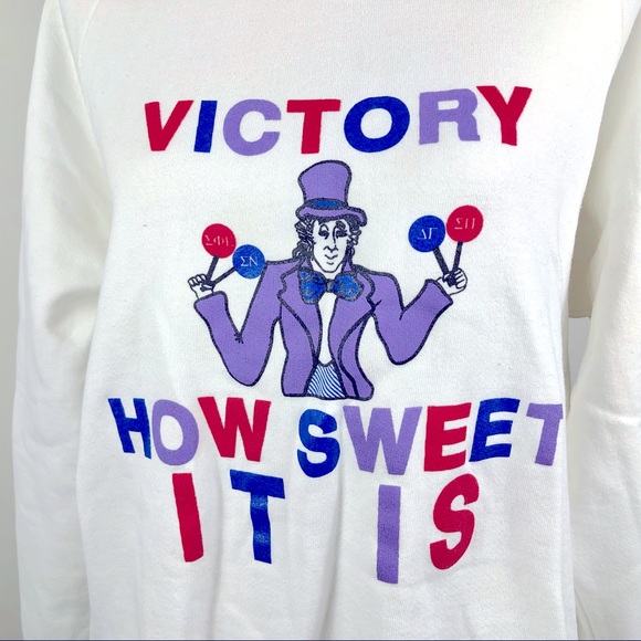 Jerzees 1990's ISU Greek Homecoming Crewneck Sweatshirt - Picture 2 of 10